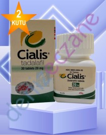 Cialis 20 mg 2 kutu 60 Tablet