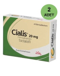 Cialis 20 mg 2 kutu 8 Tablet